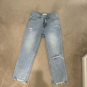 Vervet Distressed Blue Women's Jeans